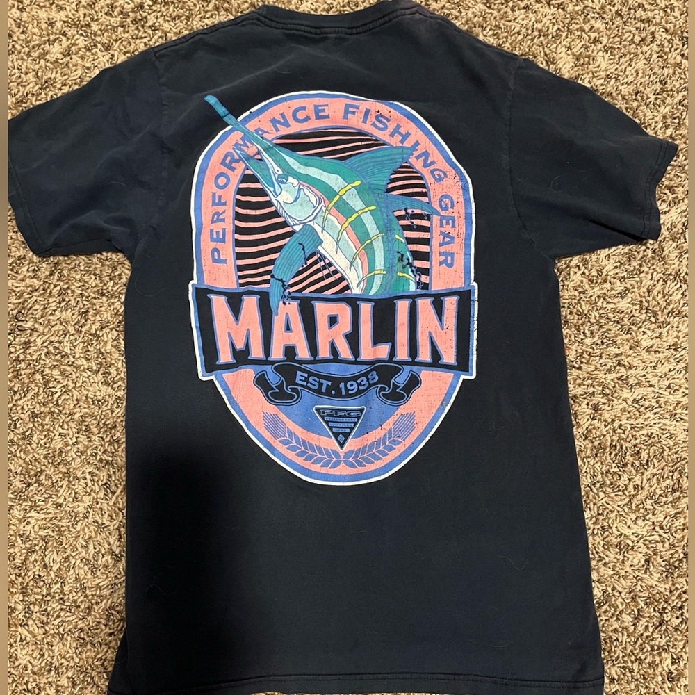 Navy Blue Columbia Shirt
